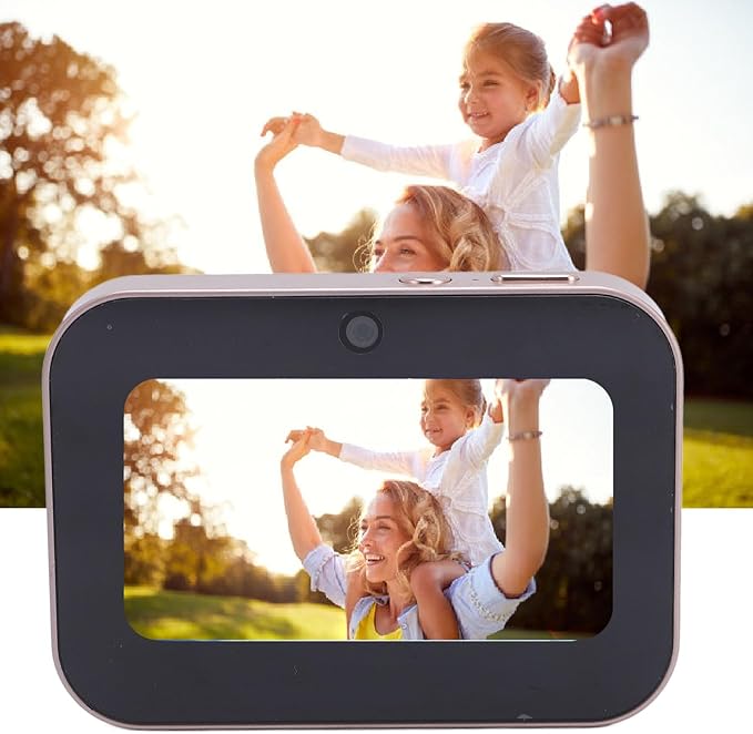 4K 64MP Digital Camera, Vlogging Camera with 3 Inch Touchscreen, Compact Cam for Photography Video Music, No SD Card Included
