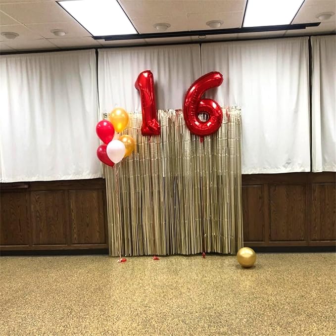 Red 1 Balloon Number for 1st Girls Birthday, 40 Inch Number Foil Balloons 0-9 Set for Boys, Large 11st Birthday Party Balloons Decor Anniversary Graduation Decoration Women Kids Supplies