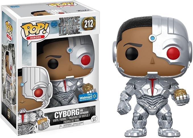 Justice League Pop! Vinyl Figure Cyborg and Motherbox [212]