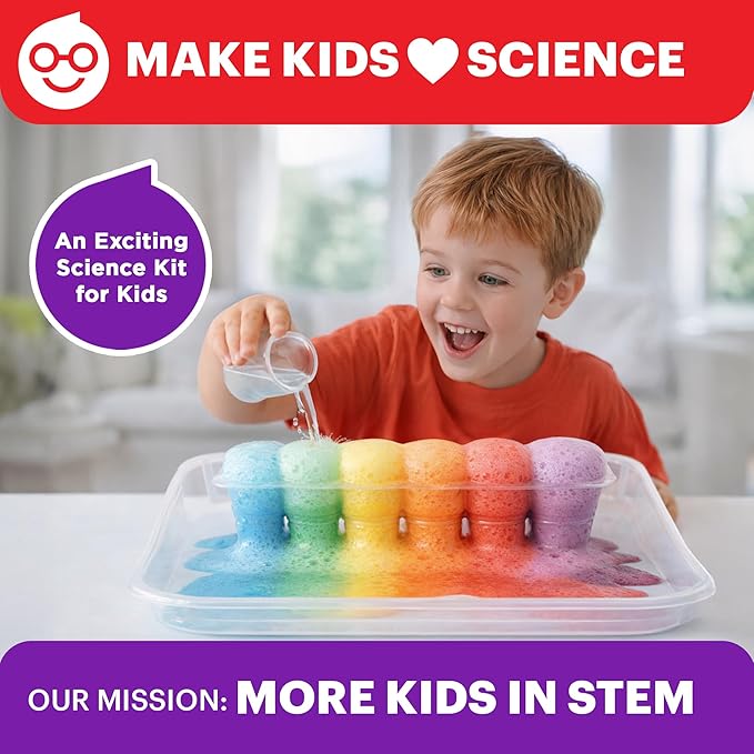 Doctor Jupiter Color Science Kit for Kids Ages 4-5-6-7-8 | Easter, Birthday Gift Ideas for 4+ Year Old Boys & Girls | Toy Stem Kit with 10 Experiments | Preschool Learning & Educational Projects