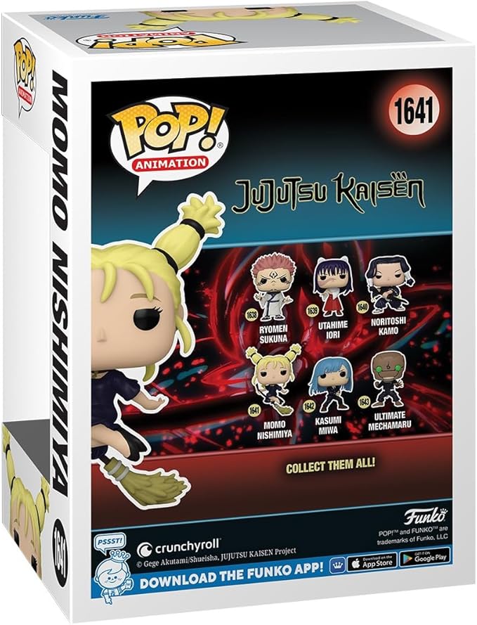 Funko POP! Animation: JJK - Momo Nishimiya - Jujutsu Kaisen - Collectable Vinyl Figure - Gift Idea - Official Merchandise - for Kids & Adults - Anime Fans - Model Figure for Collectors and Display