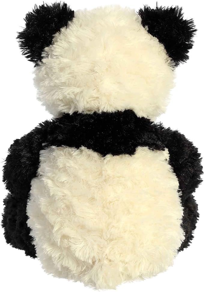 Aurora® Snuggly Tubbie Wubbies™ Panda Stuffed Animal - Comforting Companion - Imaginative Play - Black 10 Inches