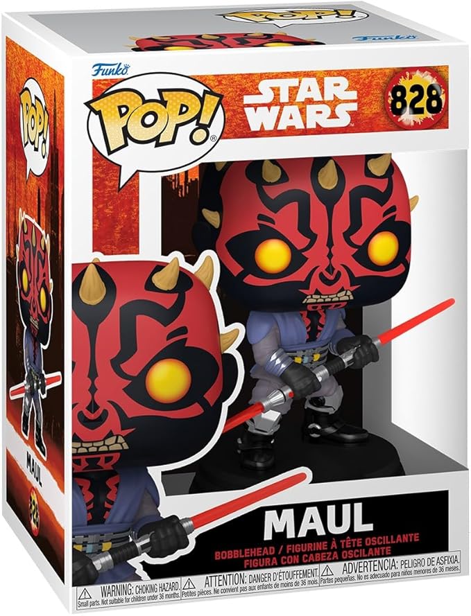 Funko Pop! Star Wars: Maul - Shadow Lord - Maul - Collectable Vinyl Figure - Gift Idea - Official Merchandise - Toys for Kids & Adults - Star Wars Fans - Model Figure for Collectors and Display
