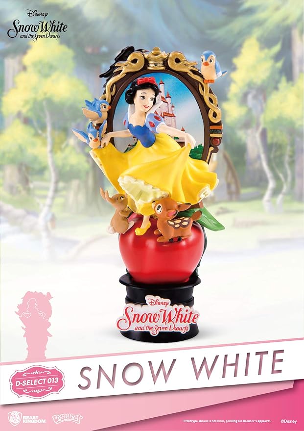 Beast Kingdom Snow White Ds-013 D-Stage Series Statue, 6 inches