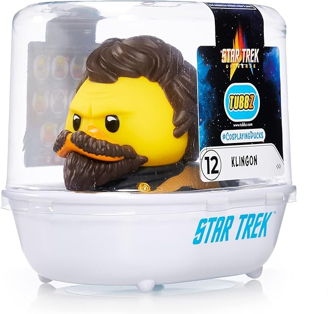 TUBBZ Star Trek Klingon Collectable Duck Vinyl Figure - Official Star Trek Merchandise - TV, Movies & Video Games
