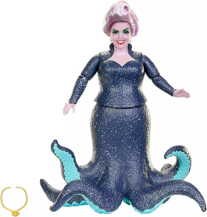 Mattel Disney The Little Mermaid Ursula Fashion Doll & Accessory Inspired by the Movie, Collectible Toy