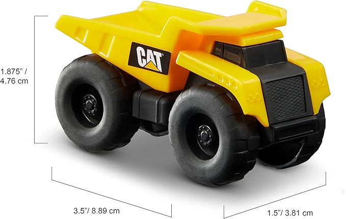 Cat Construction Little Machines 5 Pack - Great Cake Toppers