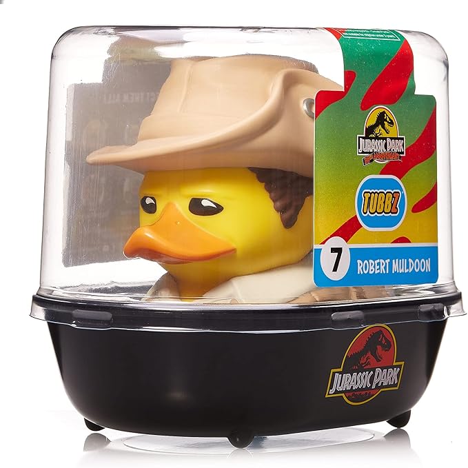 TUBBZ First Edition: Jurassic World Rebirth - Robert Muldoon Cosplaying Rubber Duck Vinyl Figure