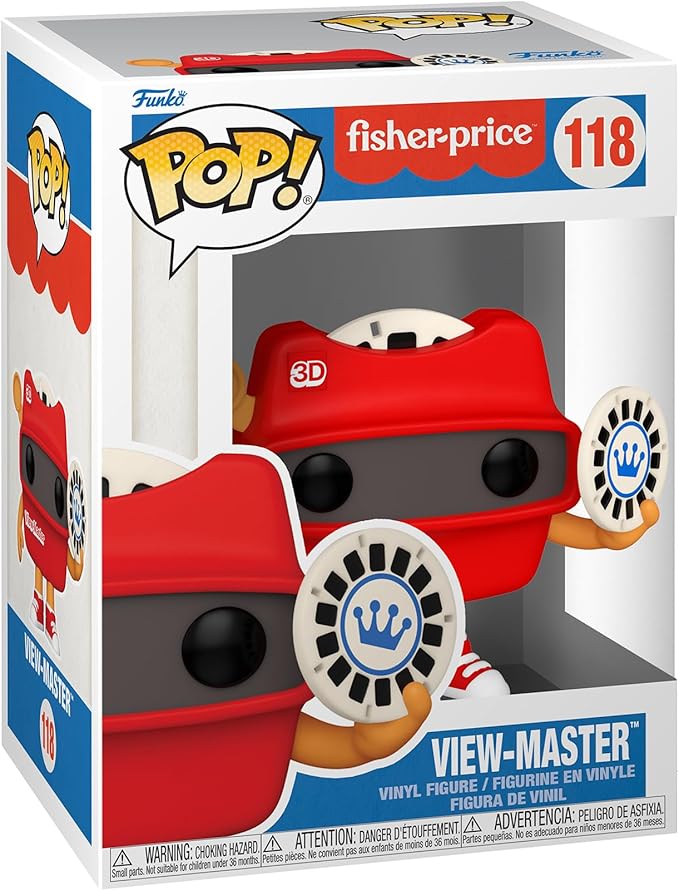 Funko POP! Vinyl: Retro Toy - View-Master - Collectable Vinyl Figure - Gift Idea - Official Merchandise - for Kids & Adults - Ad Icons Fans - Model Figure for Collectors and Display