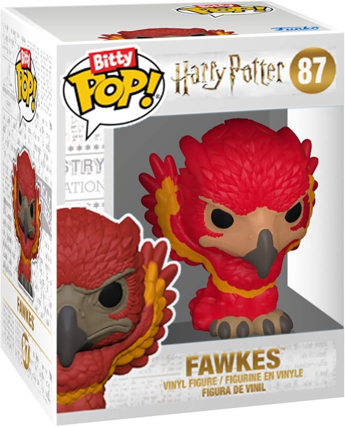 Funko Bitty POP! HP - Dumbledore, 4-Pack - Albus Dumbledore, Nearly Headless Nick, Minerva McGonagall and A Surprise Mystery Mini Figure - 0.9 Inch (2.2 Cm) - Harry Potter Collectable - Gift Idea