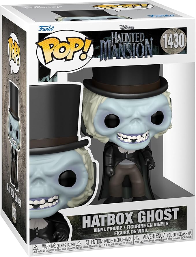 FUNKO POP! DISNEY: Haunted Mansion (Movie) - Hatbox Ghost