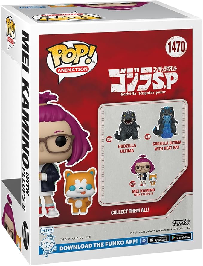 Funko POP! & Buddy: Godzilla Singular Point - Mei Kamino with Pelops II - Collectable Vinyl Figure - Gift Idea - Official Merchandise - for Kids & Adults - TV Fans - Model Figure for Collectors