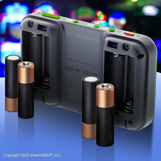 My Arcade Galaga Pocket Player Bundle: Officially Licensed, Portable Gaming Console, Travel Case, Screen Protector Included