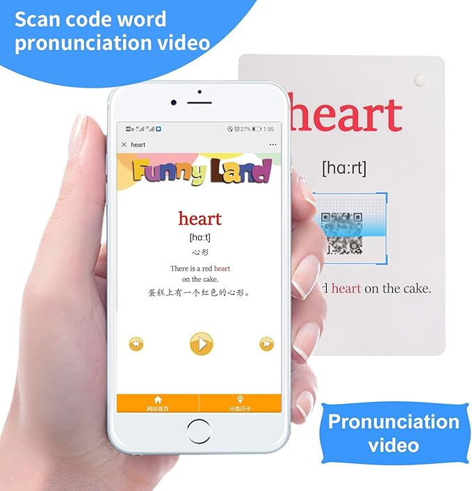 13PCS/Set Shapes Kids Gifts English Flash Cards Pocket Card Educational Learning Baby Toys for Children Pre-Kindergarten