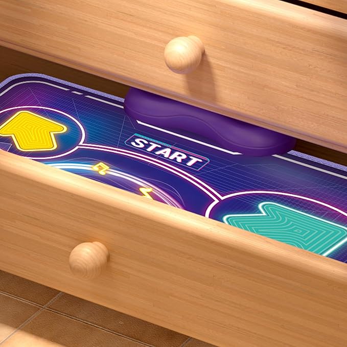 Dance Mat for Children Featuring 4 Light Up Buttons and Builtin Music for Kids Family Gathering Lightup Dance Mat