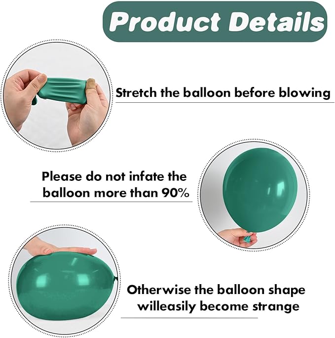 Green Silver Football Balloons - 12 Inch Printed Latex for Boys Baby Shower Soccer Sports Party Decorations
