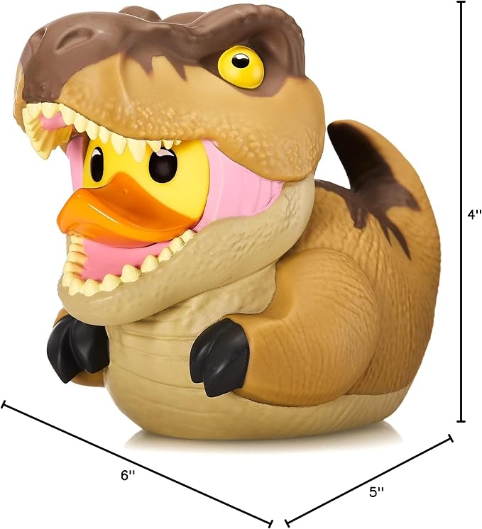 TUBBZ Boxed Edition: Jurassic World Rebirth - T-Rex Cosplaying Rubber Duck Vinyl Figure