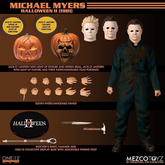 Mezco Toyz One:12 Collective Halloween II (1981): Michael Myers Figure