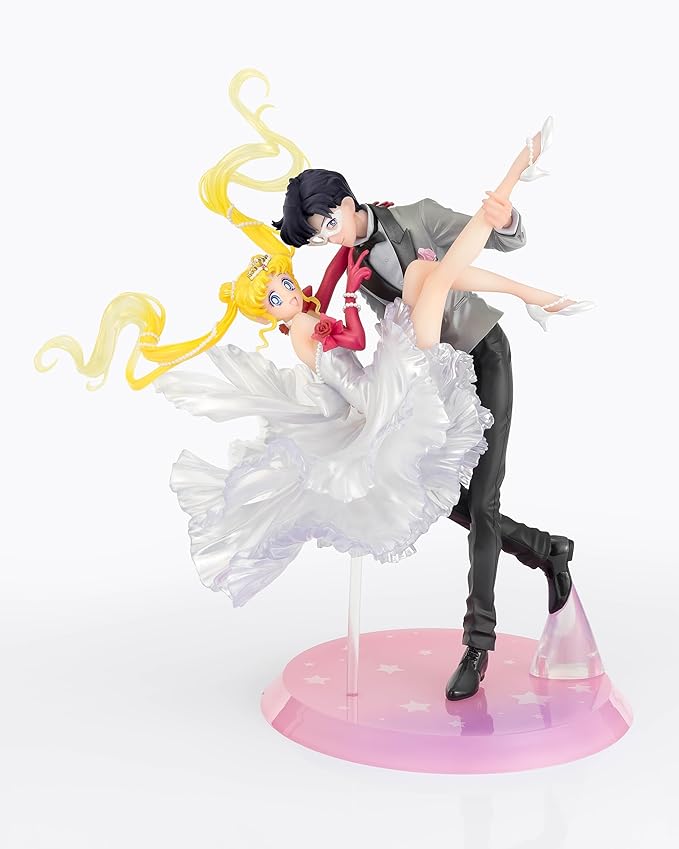 TAMASHII NATIONS - Sailor Moon - Usagi & Tuxedo Mask [Moonlight Glow Edition] FiguartsZERO chouette Collectible Figure