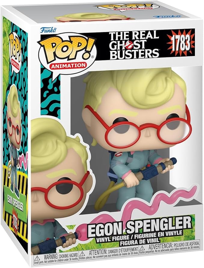 Funko Pop Animation: The Real Ghostbusters - Dr. Egon Spengler Spengler - Collectable Vinyl Figure - Gift Idea - Official Merchandise - Toys for Kids & Adults - Comedy Fans
