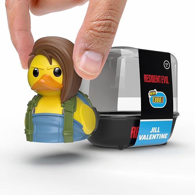 TUBBZ Mini: Resident Evil - Jill Valentine Cosplaying Rubber Duck Vinyl Figure