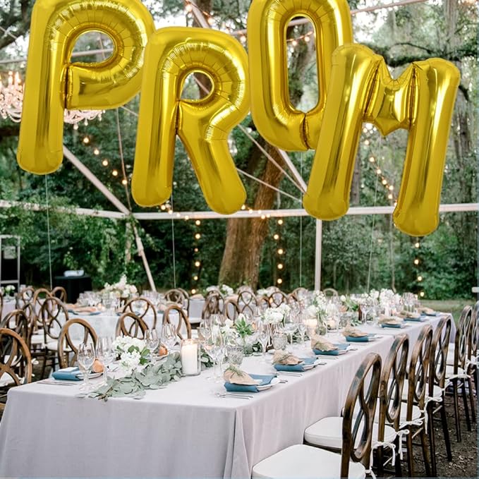 TONIFUL 40 Inch Large Gold Letter P Balloons Helium Balloons,Foil Mylar Big Balloons for Birthday Party Anniversary Supplies Decorations