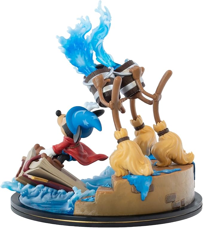 Quantum Mechanix QMx - Disney's Fantasia - Sorcerer Mickey 7 Inch Q-Fig Max Elite