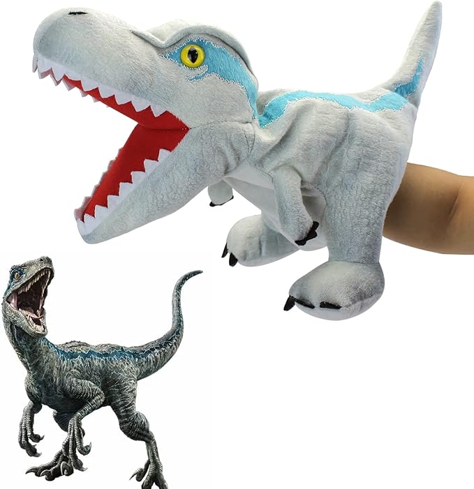 Puppet s Hand Pupp ETS for Kids, Dinosau r Hand Puppets Dinosau r Toys Plush Puppet Stuffed Hand Puppet Dinosaur Toy,Puppe t Story Toys Dinosaur Puppets Dinosaur Toys for Kids