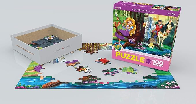 EuroGraphics Day in the Forest Jigsaw Puzzle (100-Piece)