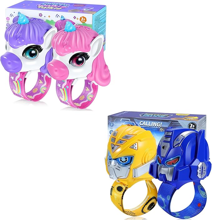 Vvinca Walkie Talkies for Kids 4 Packs