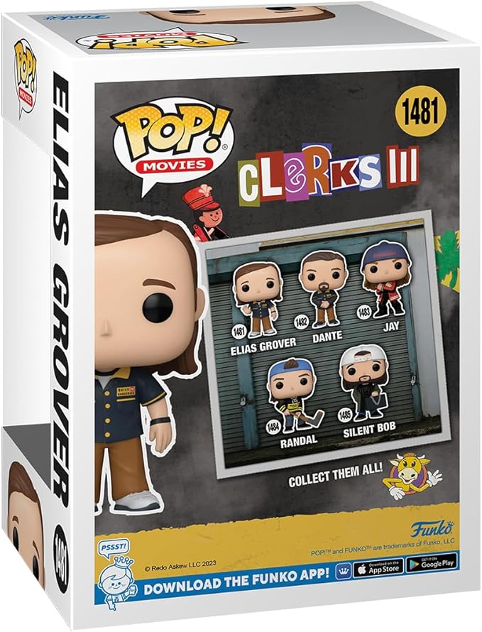 Funko POP! Movies: Clerks 3 - Elias Grover - Collectable Vinyl Figure - Gift Idea - Official Merchandise - for Kids & Adults - Movies Fans - Model Figure for Collectors and Display