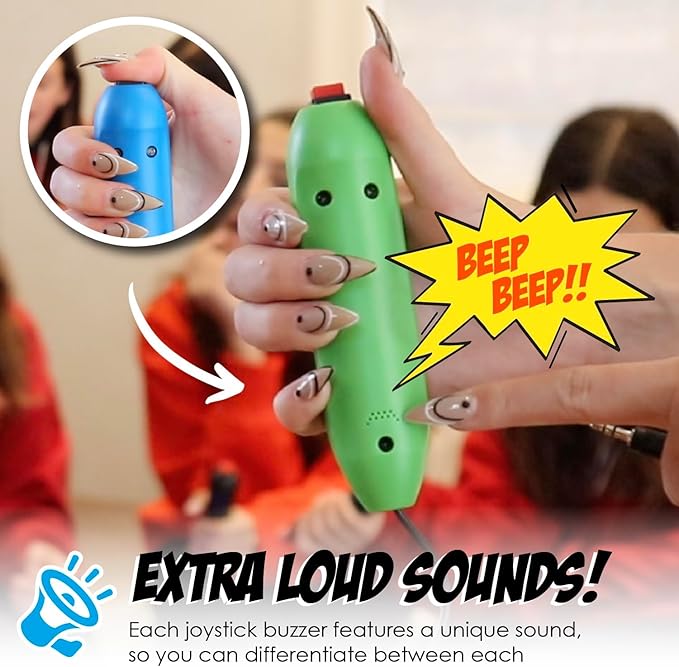 Teacher's Choice Joystick Buzzer Game System (Console+4 Buzzer)