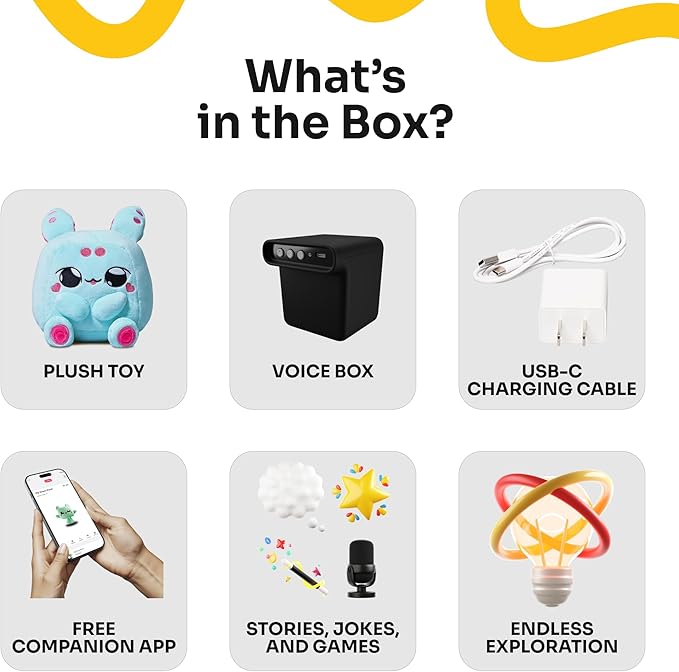 CURIO Interactive AI Learning Toy, Voice-Powered, WiFi Connected, Ages 3+ (GREM)