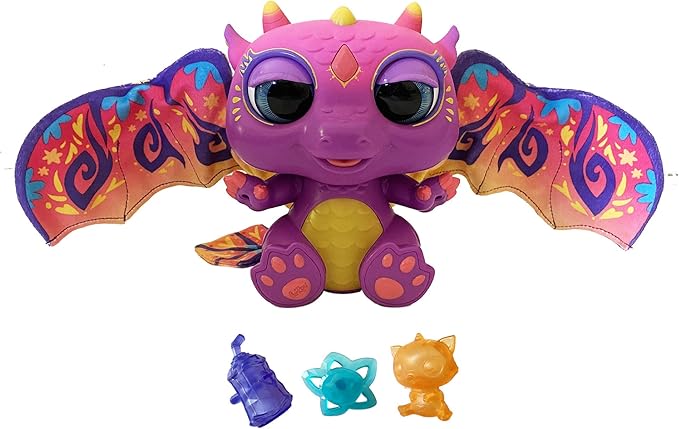 FurReal Friends Moodwings Baby Dragon Interactive Pet Toy, 50+ Sounds & Reactions, Ages 4 and Up