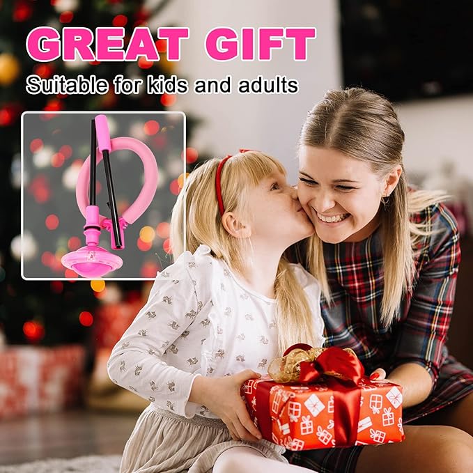 Skip Ball, Portable Foldable Colorful Flash Wheel Swing Ball, Kids Toys for Girls & Boys, Sports Fitness Toys for Kids & Adults. Gifts for Mom Women & Girls Toys Age 5-10 Years