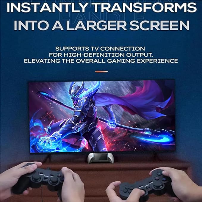 X9 Handheld Game Console with 20000 Plus Retro Games 5.5 Inch Screen Portable Gaming Device for Kids and Adults
