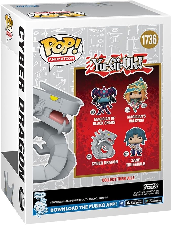 Funko POP Animation: Yu-Gi-Oh - Cyber Dragon - Collectable Vinyl Figure - Gift Idea - Official Merchandise - for Kids & Adults - Anime Fans - Model Figure for Collectors and Display