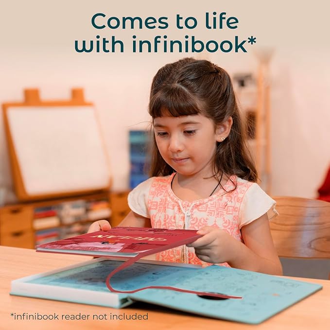 Cali's Books Mulan infinibooklet - infinibook Interactive Storybook for Kids, Learning Book for Toddlers