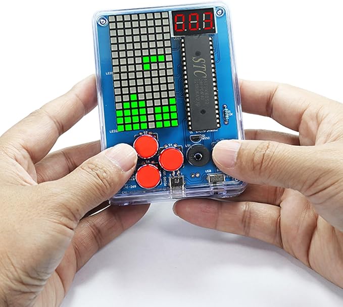 Soldering Kits, DIYer Classical Electronic Soldering 4 Games Including for STEM Projects Family Fun High School Training