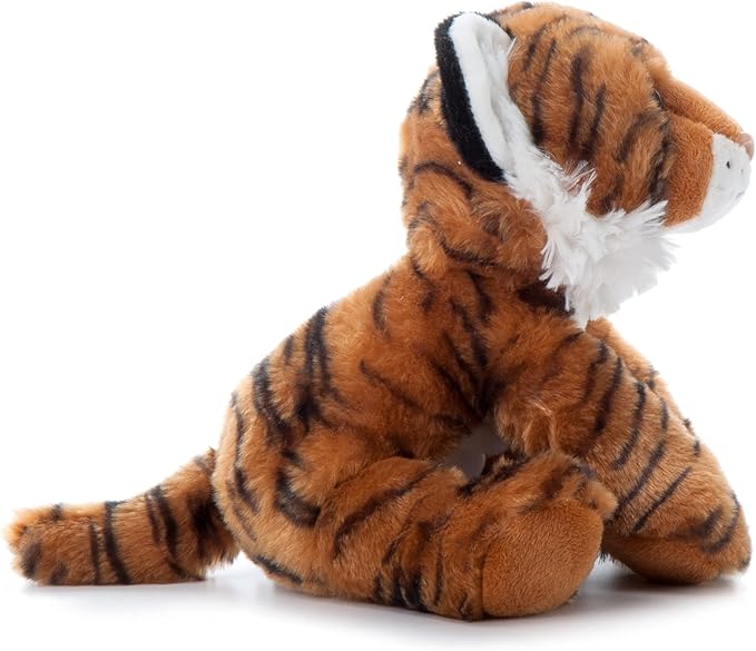 The Petting Zoo Tiger Stuffed Animal, Gifts for Kids, Wild Onez Zoo Animals, Tiger Plush Toy 9 inches (Pack of 2)