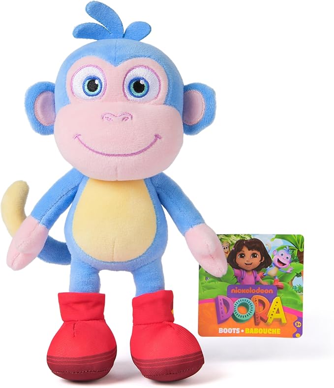 Dora Official Boots Plush Doll, Educational Toys