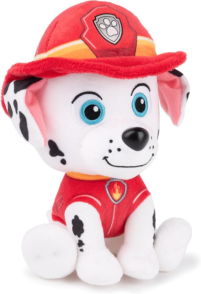 GUND Official PAW Patrol Marshall in Signature Firefighter Uniform Plush Toy, Stuffed Animal for Ages 1 and Up, 6" (Styles May Vary)