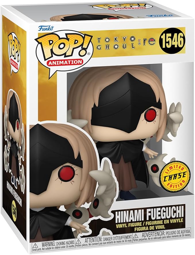 Funko POP! Animation: Tokyo Ghoul: Re - Hinami Fueguchi - 1/6 Odds for Rare Chase Variant - Collectable Vinyl Figure - Gift Idea - Official Merchandise - for Kids & Adults - Anime Fans