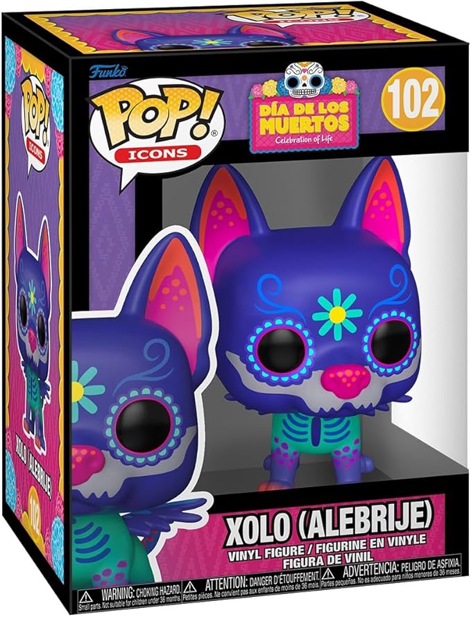 Funko Pop! Icon: Dia De Los Muertos - Xolo (Alebrije) - Collectable Vinyl Figure - Gift Idea - Official Merchandise - Toys for Kids & Adults - Movies Fans - Model Figure for Collectors and Display