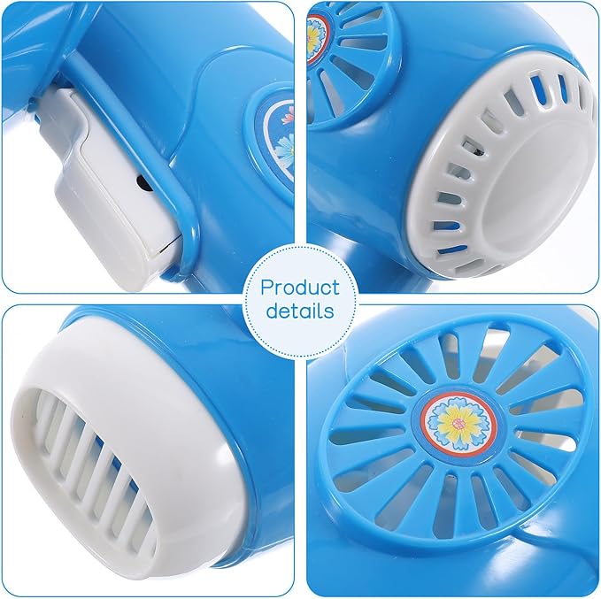 Garneck 1pc Kids Hair Dryer Toy Pretend Play: Battery Powered Mini Electric Styling Tool for Toddler Beauty Salon Role Play Educational Present