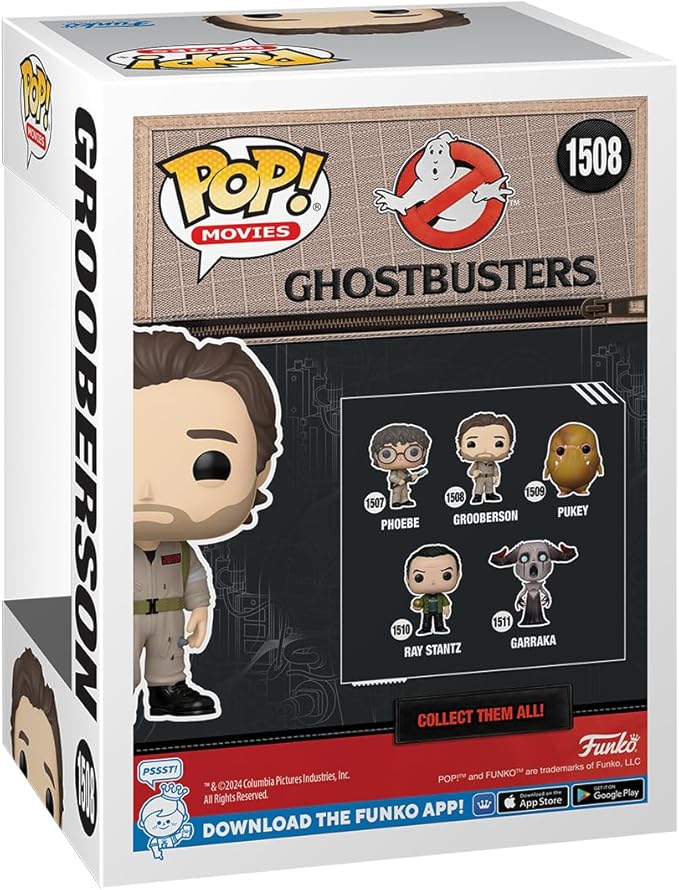 Funko POP! Movies: Ghostbusters: Frozen Empire - Gary Grooberson - Collectable Vinyl Figure - Gift Idea - Official Merchandise - for Kids & Adults - Horror Fans - Model Figure for Collectors