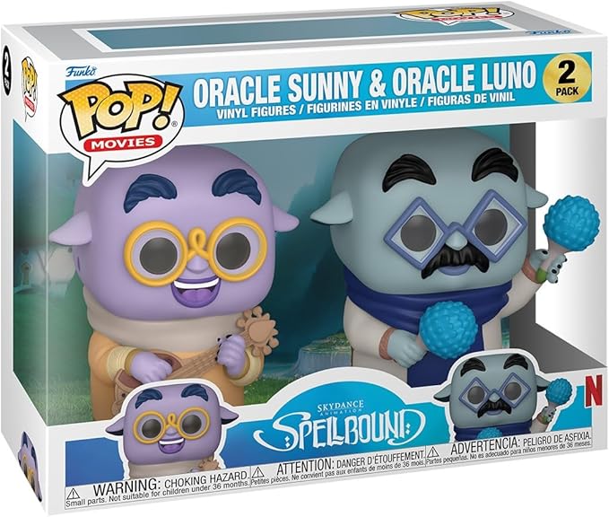 Funko POP Movies: Spellbound - Oracle Sunny & Oracle Luno, 2-Pack - Collectable Vinyl Figure - Gift Idea - Official Merchandise - for Kids & Adults - Movies Fans