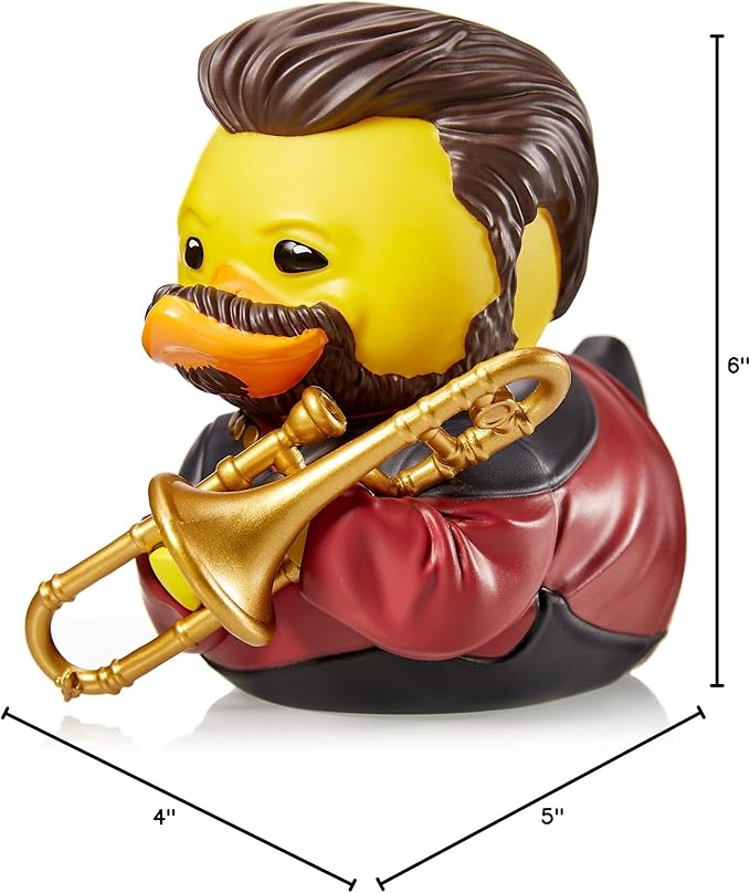 TUBBZ Boxed Edition William T. Riker Collectible Vinyl Rubber Duck Figure - Official Star Trek Merchandise - TV, Movies & Video Games