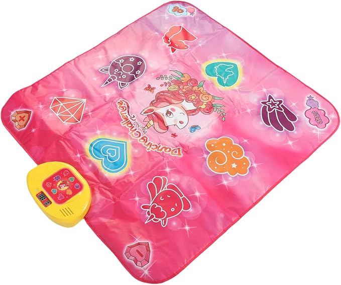 Semme Multifunctional Electronic Dance Mat Piano for Kids | Touch Sensitive Portable Safe for Family Fun