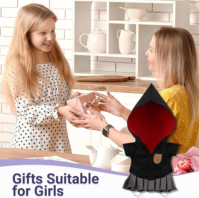 Magic Academy Style Doll Clothes Accessories, 17cm Doll Outfits for Display, Photo Props, Collectors, Birthday Halloween